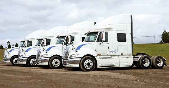 Walmart fleet trucks are spec'd or better mileage
