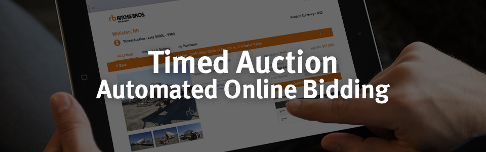 Timed Auction Lots